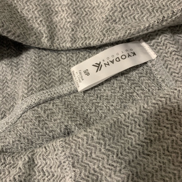 Grey herringbone leggings - Picture 2 of 3